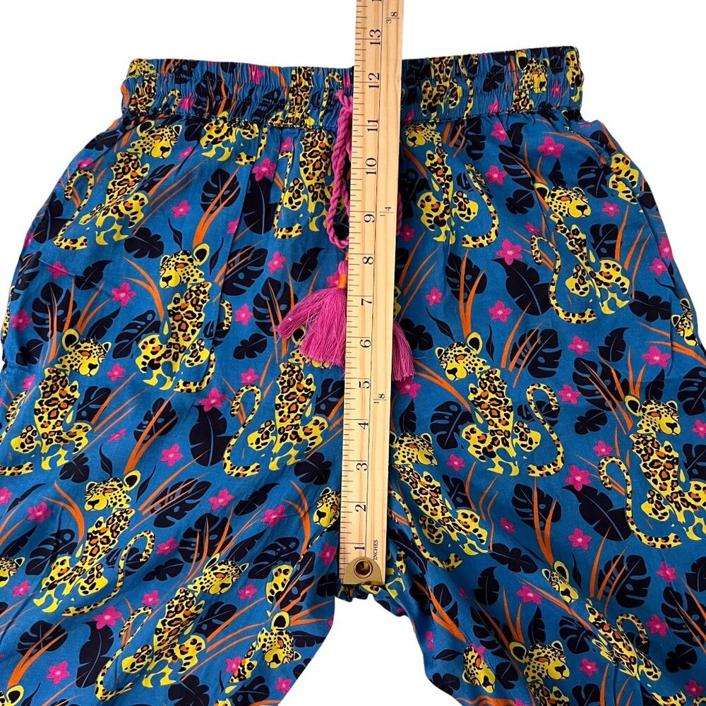 NWT Anthropologie Janine Lecour Fleurs 2 Piece Pajama Set Cheetah Leopar… - Picture 11 of 16